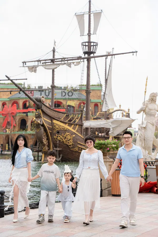 Con thuyền The Venice — Vinhomes Ocean Park